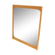 Scandinavian oak mirror, Sweden, 1960, 101cm x 90cm