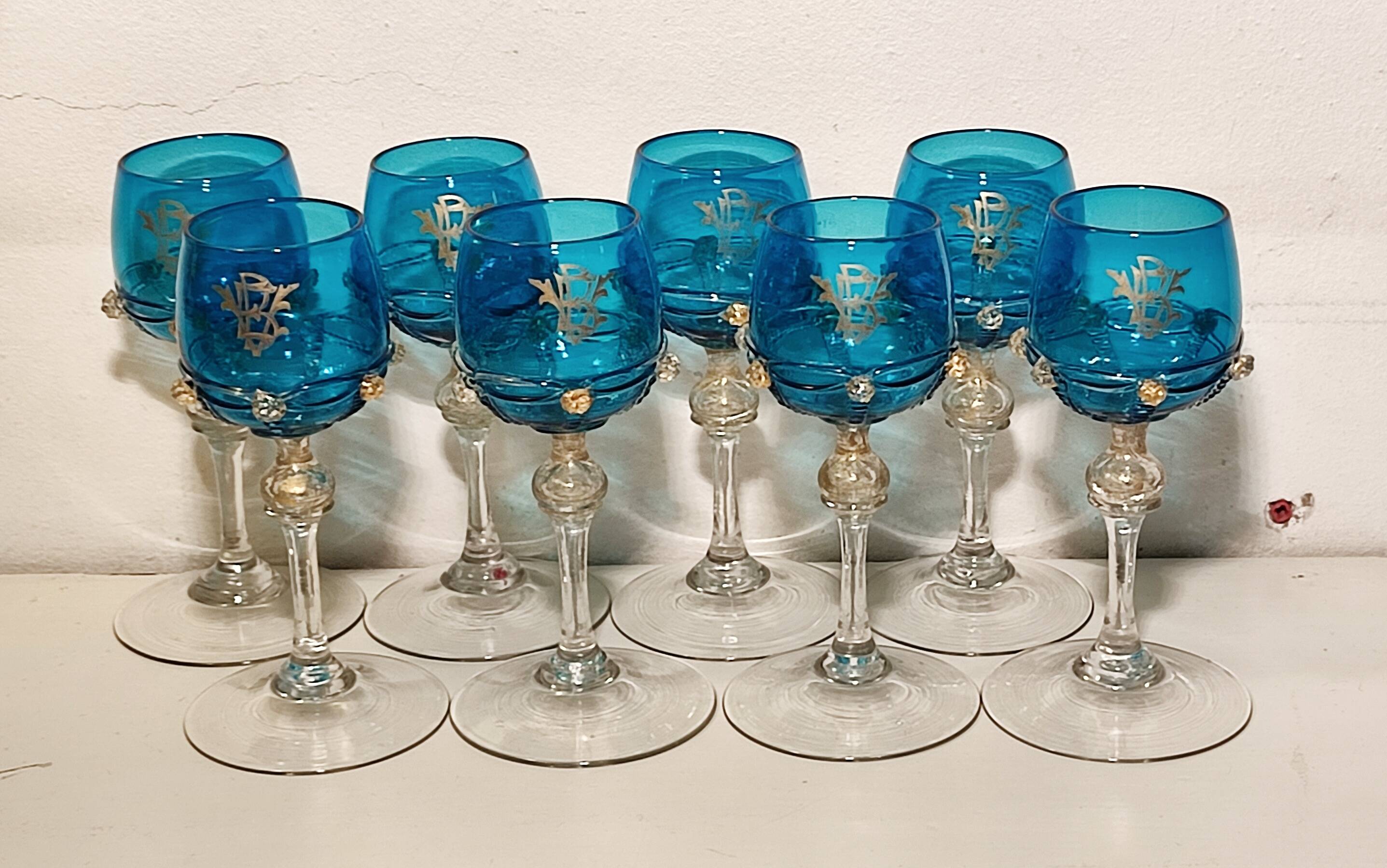 Ancient blown glass from Murano