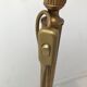 Vintage Louis XV style bronze tripod lamp