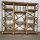 Bamboo and rattan shelf