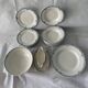 Service 20 plates and 3 dishes blue earthenware Vaucluse U-C Sarreguemines Digoin