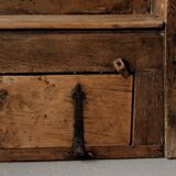 Folk art chest bench, Catalonia, 1800