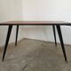 Coffee table mid-century compass legs
