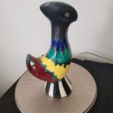 Zoomorphic ceramic vase by Gabriel Fourmaintraux