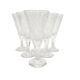 Art Deco Polish champagne glasses, 1900s, set of 6