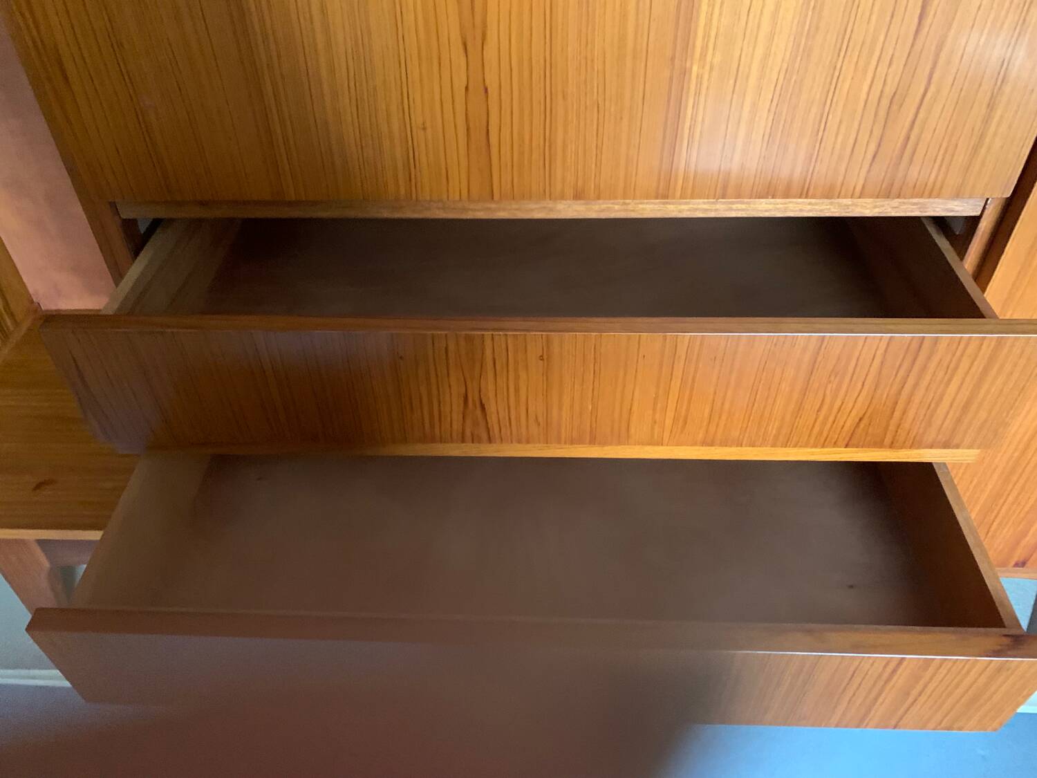 Vintage Scandinavian teak wardrobe