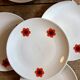 Set of 8 vintage dinner plates, Scherzer Bavaria