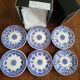 6 porcelain coasters from gien