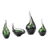 Per Lütken (1916-1998) Series of four orchid vases