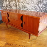 Sideboard in varnished teak
