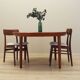 Round teak table, Danish design, 1960s, manufacturer: Gudme Møbelfabrik, de