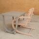 Vintage children's desk and chair for S.I.M.B.A.G. editions