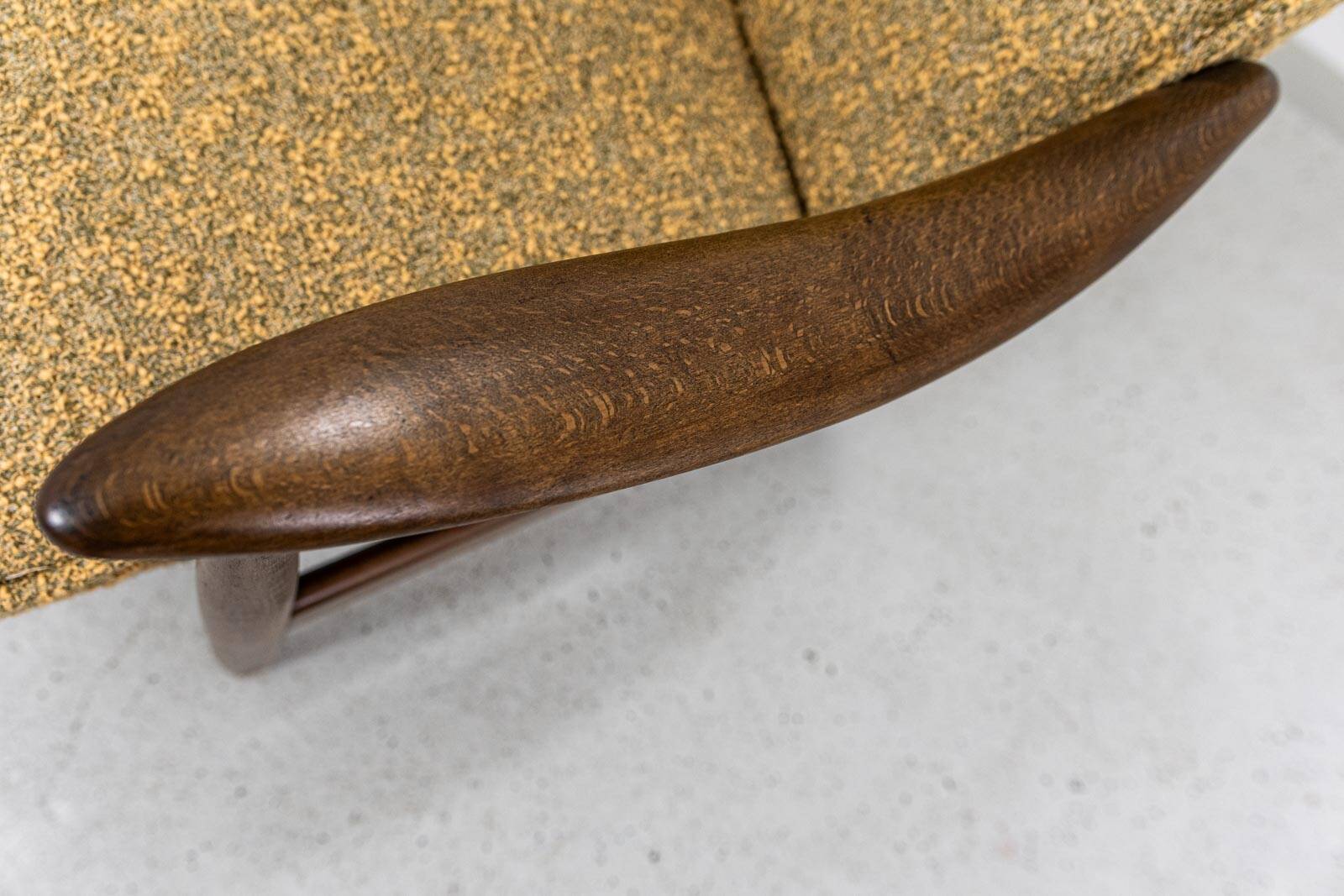 Mid-century Armchair GFM87 in Kvadrat By Juliusz Kędziorek, 1960s