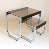 Pair of side tables 70s