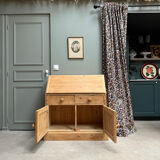 Commode anglaise, scriban en pin