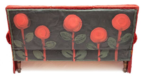 Divan Alsacien Rouge