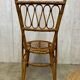 Chaise en rotin vintage