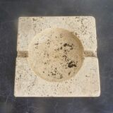 Ashtray in Travertine Fratelli Mannelli