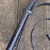 grande lampe potence en fer forgé