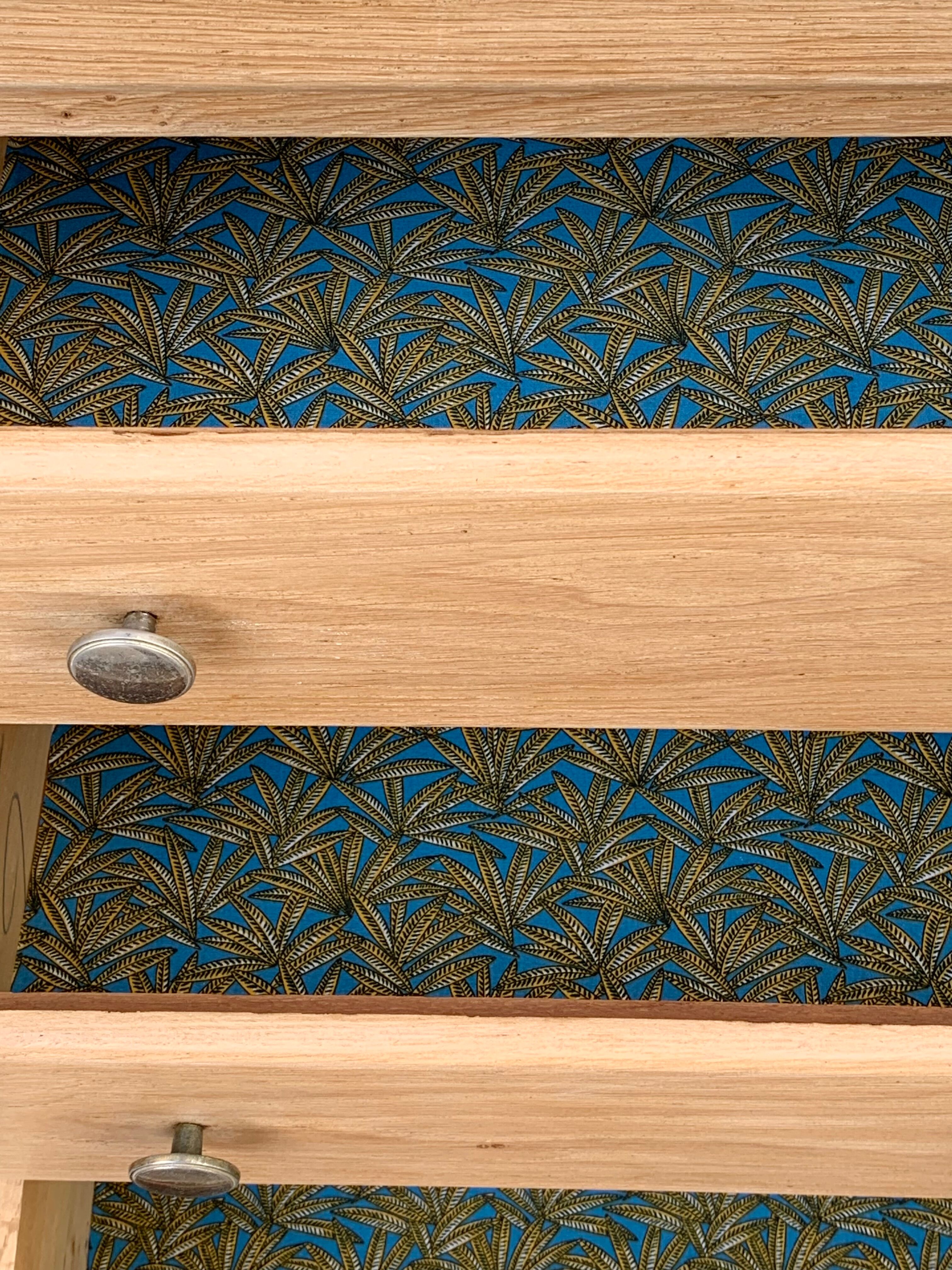 Art Deco ragpicker raw wood