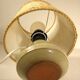 Enamelled sandstone lamp from the 70s