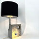Post modern stone table lamp, 1970s