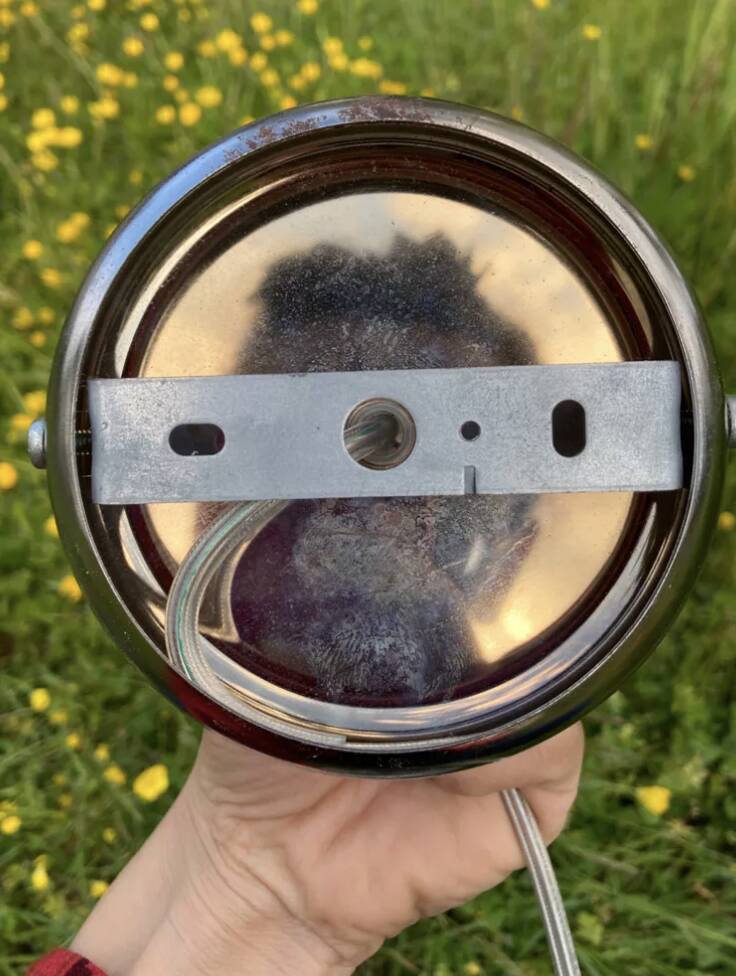 Clichy glass pendant light / lampshade