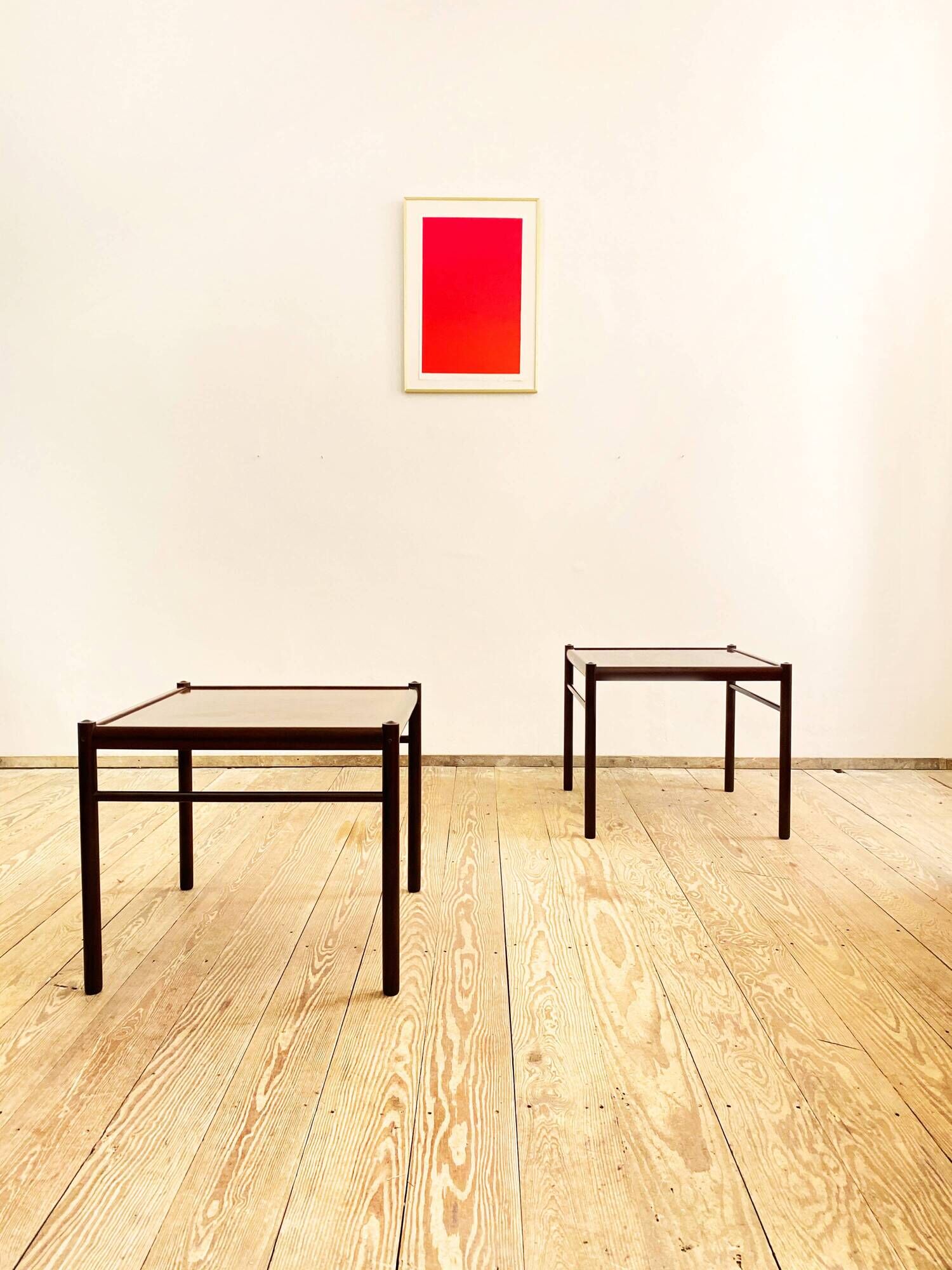 Coffees tables by Ole Wanscher for Poul Jeppensen