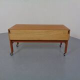 Rollable Chest of Drawers by Rud Thygesen & Johnny Sorensen for Hansen & Guldborg Furniture, Denmark, 1960s