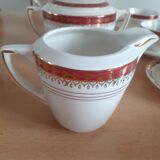 Ceranord coffee service, Saint Amand, Empire model