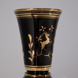 Hyalite Vase with Antelope, Nova Mechelen