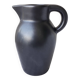 Black ceramic pitcher, Ateliers Ricard