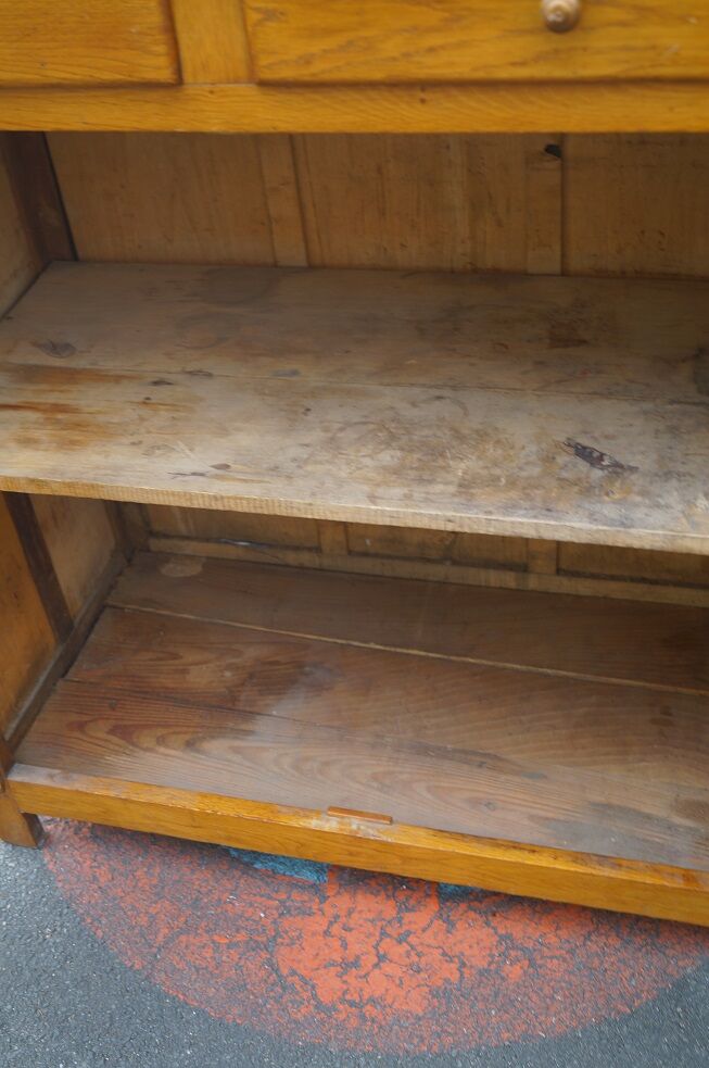 Parisian buffet in solid wood 1950