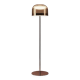 Floor lamp, Equatore, L, copper, H175cm - Fontana Arte