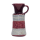 Burgundy red vase
