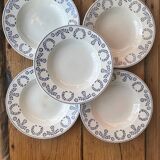 Luneville soup plates 1890