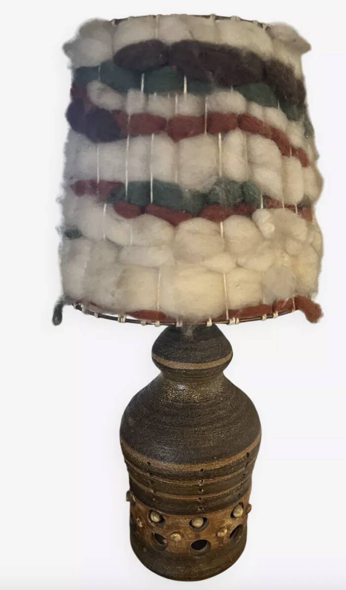 Georges Pelletier Ceramic Lamp