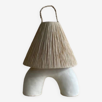 Marta Bonilla ceramic earth lamp