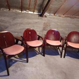 4 Baumann armchairs