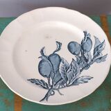 Cake plate on piedouche terre de fer