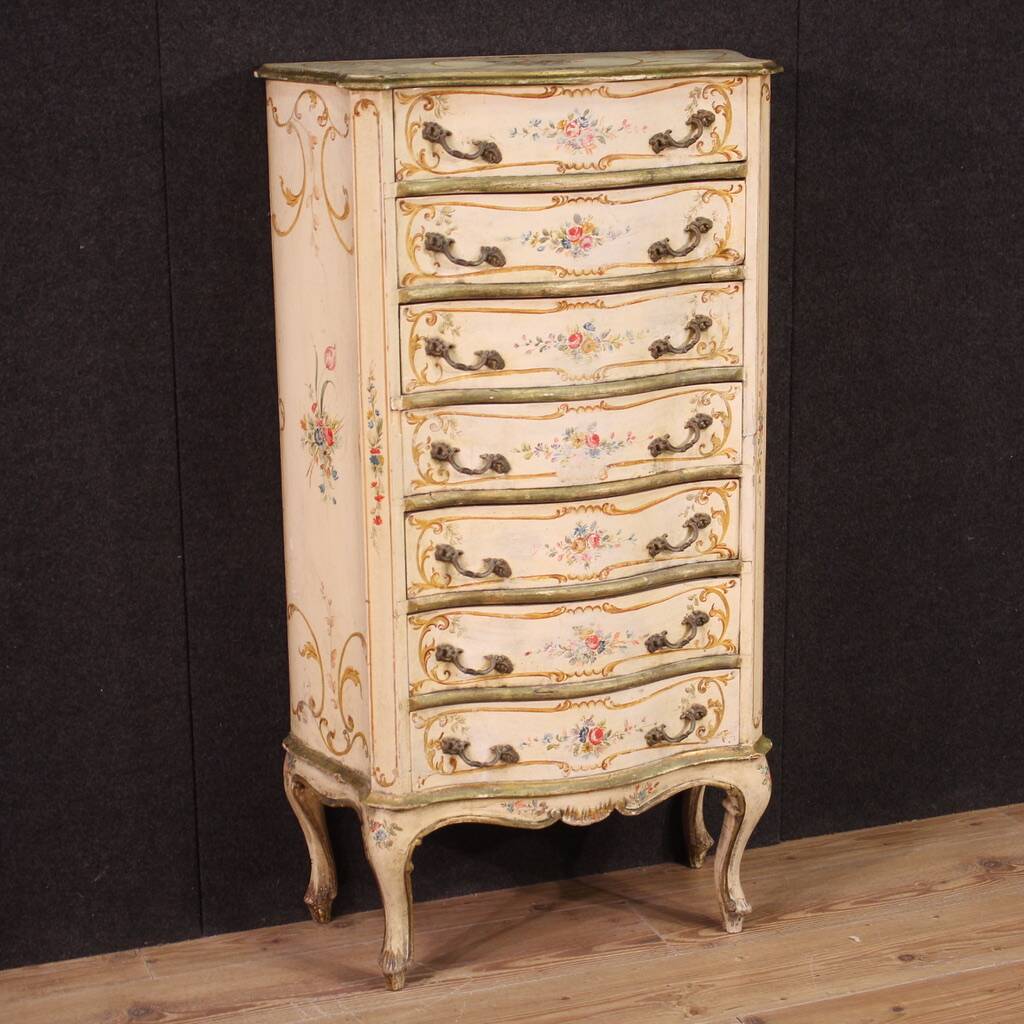 Splendid Venetian tallboy of the 20th century
