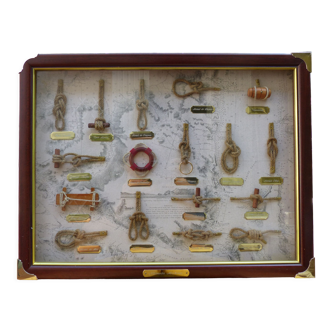 Marine knot frame