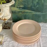 Set of 12 plates Digoin Sarreguemines