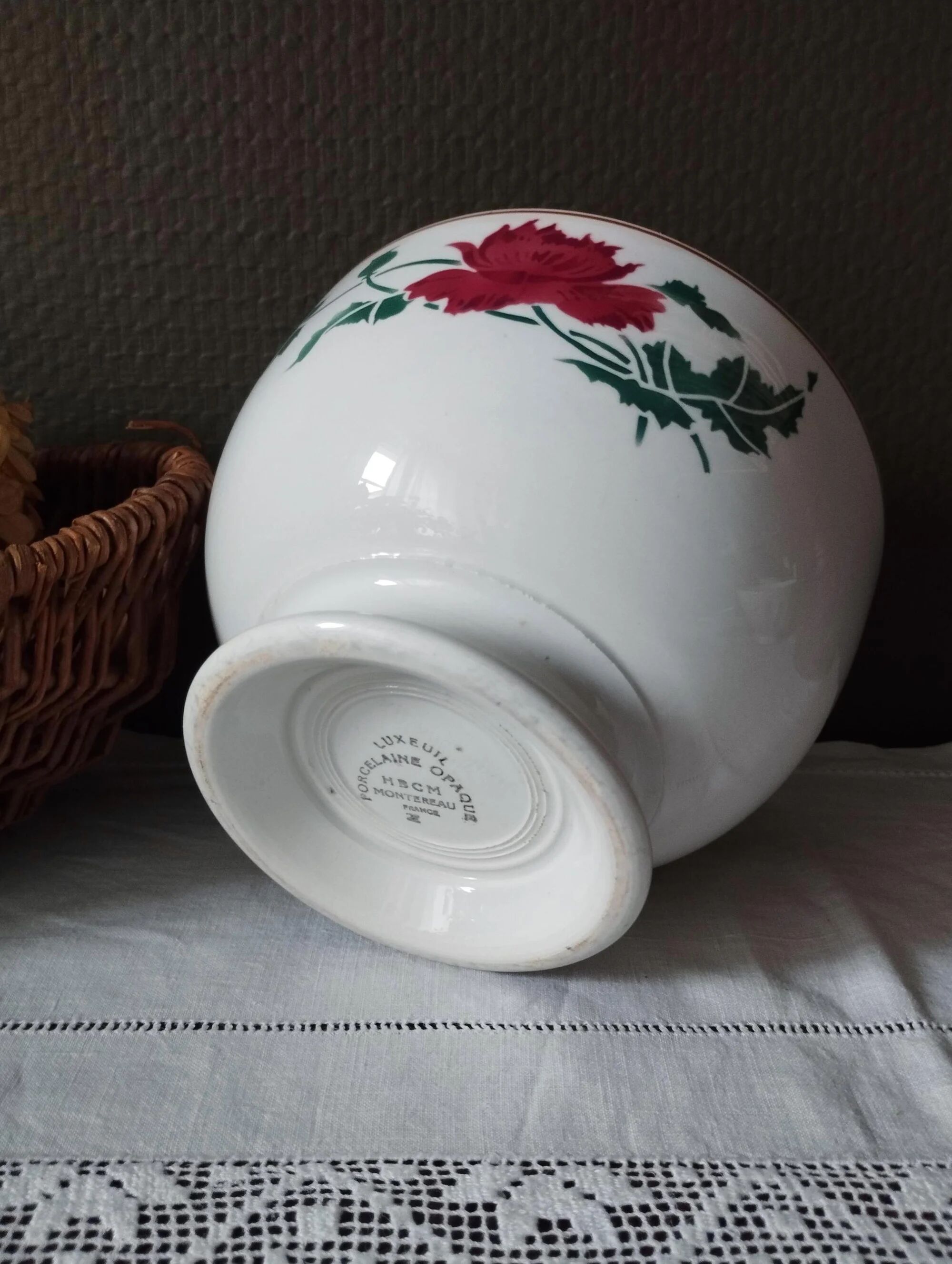 Bol XL or small bowl HBCM "Luxeuil"