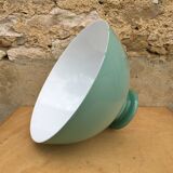 Green opaline lampshade
