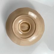 Saucière Digoin - Sarreguemines, motif rose, première moitié du XXe siècle
