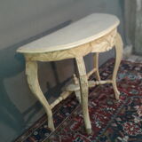 Painted wooden console