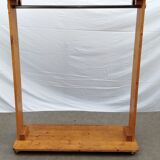 Vintage wooden shop rack 70s
