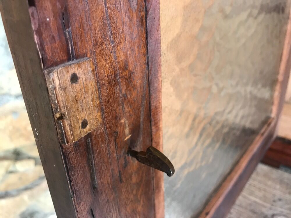 Placard de campagne vaisselier meuble haut vitré