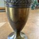 Amphora, large Napoleon III vase in brass.